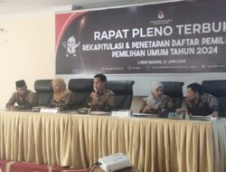 KPU Tetapkan DPT Kabupaten Agam Pemilu 2024 Sebanyak 388,000 orang